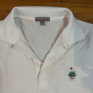 White Peter Millar Polo